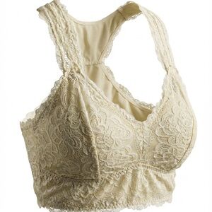 Torrid Lace Bralette - Cream